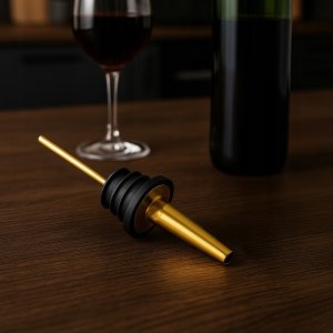 NALEWAK Do Butelek Alkoholu Wina Syropów Oleju Dozownik Lejek Barmański 14