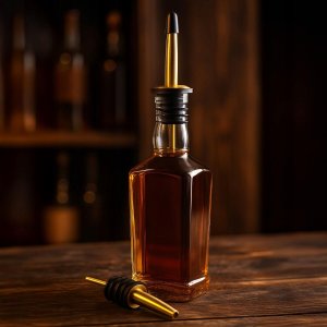 NALEWAK Do Butelek Alkoholu Wina Syropów Oleju Dozownik Lejek Barmański 15