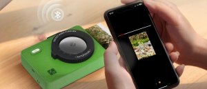 Aparat 2mp Natychmiastowy Wydruk 300 Dpi Bluetooth Led + Wkłady / Hanin Z5s / Różowy 7