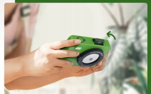 Aparat 2mp Natychmiastowy Wydruk 300 Dpi Bluetooth Led + Wkłady / Hanin Z5s / Żółty 4