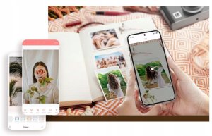 Aparat 5mp Natychmiastowy Wydruk 3pass Bluetooth Lcd 2,8" + Wkłady / Hanin Z3 / Czarny 13