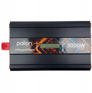 Przetwornica samochodowa 24V/230V 3000W czysty sinus, pilot, LCD 2