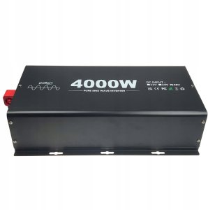 Przetwornica samochodowa 48V/230V 4000W czysty sinus, pilot, LCD 4