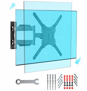 Uchwyt do telewizora 32"-60", na ścianę, do 31,8 kg, VESA, regulacja 10