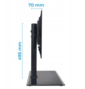 Uchwyt do telewizora 32"-60", stojący, do 40kg, VESA, regulacja 5
