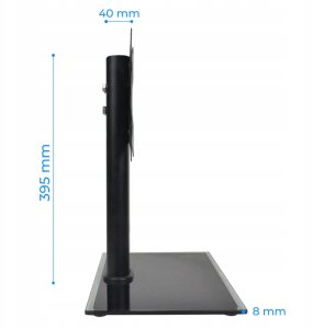 Uchwyt do telewizora 14"-42", stalowa noga, do 29kg, VESA, regulacja 5