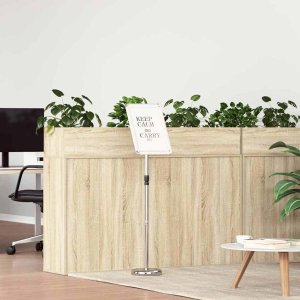 vidaXL Stoiska na targi Srebrny 25 x 25 x 125 cm Aluminium 4