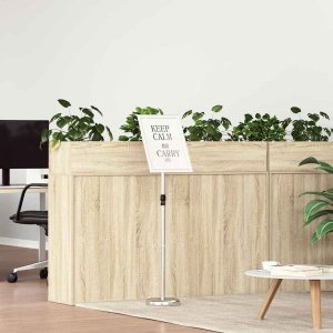 vidaXL Stoiska na targi Srebrny 25 x 25 x 125 cm Aluminium 4