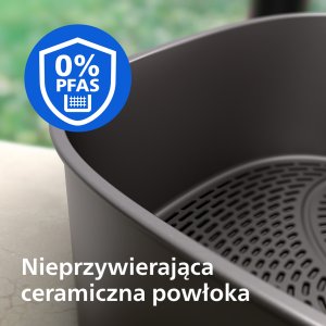 Frytkownica beztłuszczowa Philips Ovi Dual Basket NA462/70 14