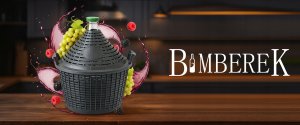 Bimberek Balon Szklany 20L w Koszyku Gąsior Do Przetworów i Wina Do Domowego Wina 9