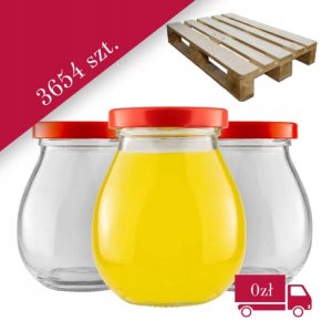 SŁOIK SŁOICZEK MAJO 245ml szklane słoiki na dżem miód PALETA 3654szt 2
