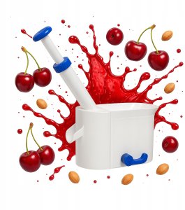 Drylownica Do WIŚNI CZEREŚNI Wymienne Gumki Ręczna Szybkie Drylowanie 11