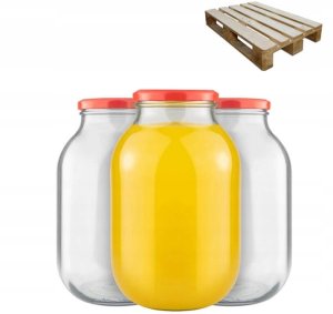 PÓŁPALETA SŁOIK 3L 108szt - 18 ZGRZEWEK PRZETWORY 5