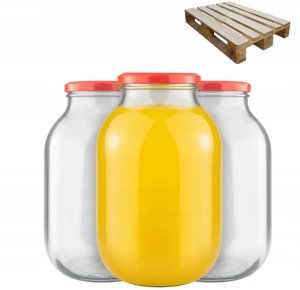 PÓŁPALETA SŁOIK 4L 108szt - 18 ZGRZEWEK PRZETWORY 5