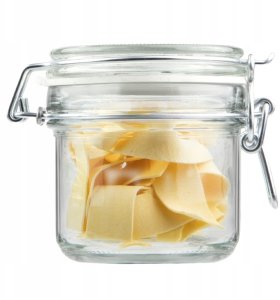 Zestaw SŁOIKI HERMETYCZNE z uszczelką 5szt. 10