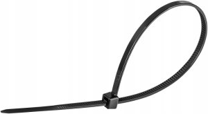 Donau Opaski zaciskowe/trytytki DONAU TECH, 200x3,6mm, 100szt., temp. -40/80, czarne 2
