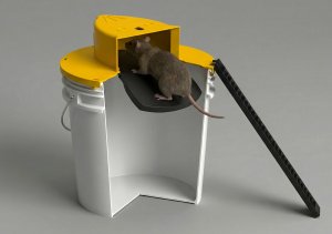 Pułapka na Myszy i Szczury do Wyłapywania Myszy Szczurów Gryzoni na Wiadro "Bucket Slide" 13