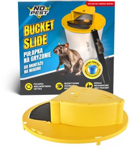 Pułapka na Myszy i Szczury do Wyłapywania Myszy Szczurów Gryzoni na Wiadro "Bucket Slide" 2