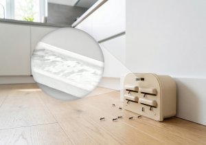 Stacja Przynętowa Karmnik na Trutkę Żel Proszek Płyn Granulat i Inne Środki na Owady "Pest Done BS" + Tacki do Czyszczenia 12