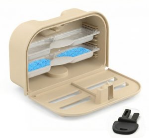 Stacja Przynętowa Karmnik na Trutkę Żel Proszek Płyn Granulat i Inne Środki na Owady "Pest Done BS" + Tacki do Czyszczenia 8