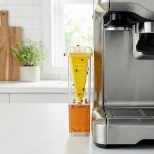 NO PEST Pułapka na Muszki Owocówki do Eliminowania Muszek z Wabikiem Wąska "Fruit Trap Slim" (2 szt) 8