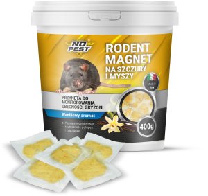 Wabik Przynęta Zanęta na Szczury Myszy Gryzonie do Pułapek Chwytaczy Łapek Myszołapek Przeciw Gryzoniom "Rodent Magnet" 400g 2