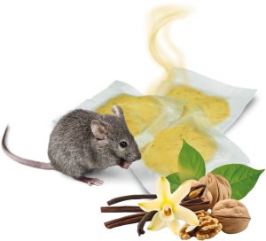 Wabik Przynęta Zanęta na Szczury Myszy Gryzonie do Pułapek Chwytaczy Łapek Myszołapek Przeciw Gryzoniom "Rodent Magnet" 400g 4