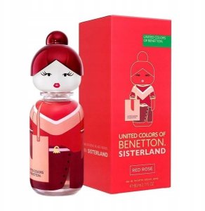 Benetton, Sisterland Red Rose, Eau De Toilette, For Women, 80 ml For Women 3