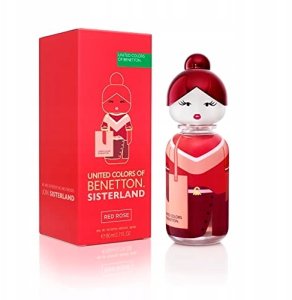 Benetton, Sisterland Red Rose, Eau De Toilette, For Women, 80 ml For Women 4