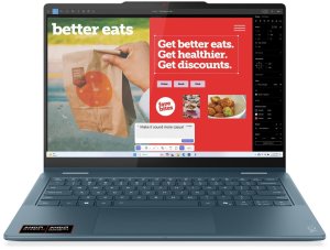 Laptop Lenovo Yoga 7 2-in-1 14AKP10 Ryzen AI 7 350 / 16 GB / 512 GB / W11 (83JR008JPB) 2