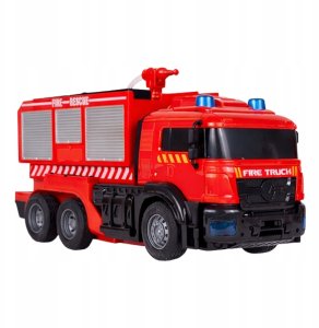 Robot Samochód Straż Pożarna 2w1 Zdalnie Sterowany RC Światła Dźwięki Woda 4