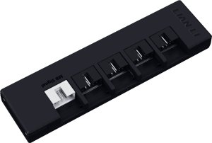 Zasilacz Lian Li RS Series 80 PLUS Gold zasilacz ATX 3.1 modular - 1.200 Watt z RS Hub czarny 3