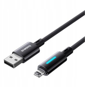 Baseus Lit kabel USB - Lightning 1m 2.4A kosmiczna Czerń 2