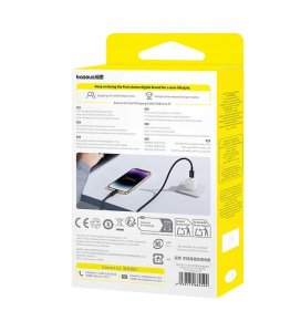 Baseus Lit kabel USB - Lightning 1m 2.4A kosmiczna Czerń 6