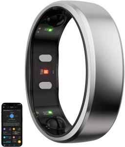 Smart Ring RingConn Gen 2 r. 13 Srebrny 2