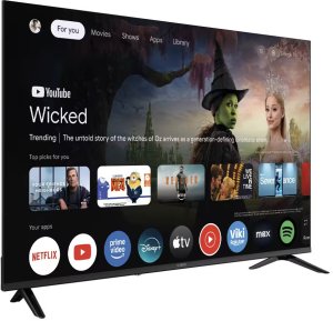 Strong SRT55UH7773 Telewizor 139,7 cm (55") 4K Ultra HD Smart TV Wi-Fi Czarny 250 cd/m² 3