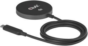 Ładowarka Club 3D CLUB3D CAC-3027 ładowarka do urządzeń przenośnych Telefon komórkowy Smartfon Smartwatch Tablet Telefon Czarny DC Wewnętrzna 2