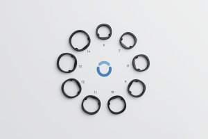 Smart Ring Bellona Zestaw do weryfikacji rozmiaru 6