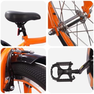 vidaXL Rower Dziecięcy 20 Cali dla dzieci w wieku 6-11 lat 4