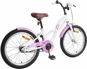 vidaXL Rower Dziecięcy 20 Cali dla dzieci w wieku 6-11 lat Biały 3