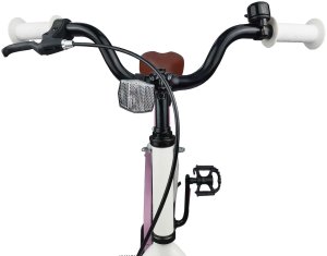 vidaXL Rower Dziecięcy 20 Cali dla dzieci w wieku 6-11 lat Biały 5