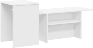 vidaXL Konsola Biały 80 x 50 x 225 cm 7