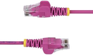 StarTech N6PAT150CMPKS kabel sieciowy Różowy 1,5 m Cat6 U/UTP (UTP) 3