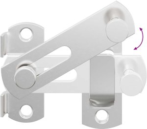 vidaXL Zamek drzwiowy 2 pcs Srebrny 70 x 8 mm Stal 8