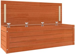 vidaXL Skrzynia do przechowywania Woskowy Brąz 109 x 36,5 x 33 cm 5