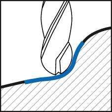 Frez torusowy pełnow. 4,0mm 4-ostr. ER0,5mm Perrox, typ H norma zakł.krótki G-Mold 65T GHRING 13