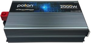 Przetwornica samochodowa 12V/230V 2000W czysty sinus, pilot, LCD 2