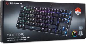 Klawiatura Rampage Raptor RGB 7 Colors LED KB-R17 (RAMPKE13942) 5