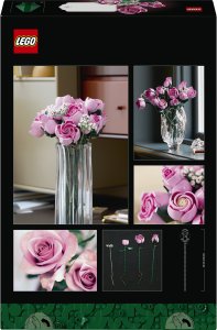 LEGO Botanicals Bukiet różowych róż (10374) 10