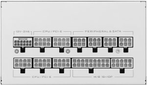 Zasilacz Lian Li SX Series 80 PLUS Platinum Zasilacz, w pełni modularny, PCIe 5.1, ATX 3.1 - 1.000 Watt, biały 3